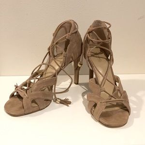 Michael Kors Mirabel Suede Sandals
